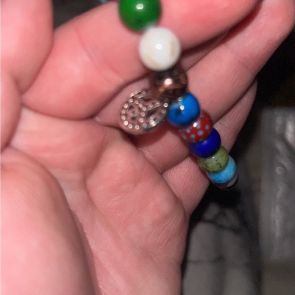 Handmade Marble multi-color peace bracelets - Picture 5 of 7